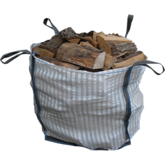 Kiln Dried Hardwood HENCH Logs in a Bulk Bag (1 x 0.5m³)