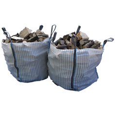 Well Seasoned SOFTWOOD Logs in Bulk Bags (2 x 0.5m³)